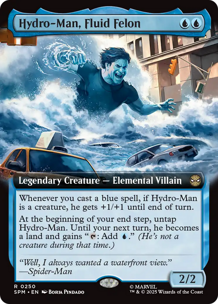 Hydro-Man, Fluid Felon (Extended Art) [Marvel's Spider-Man] | Devastation Store