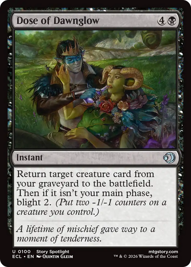 Dose of Dawnglow [Lorwyn Eclipsed] | Devastation Store