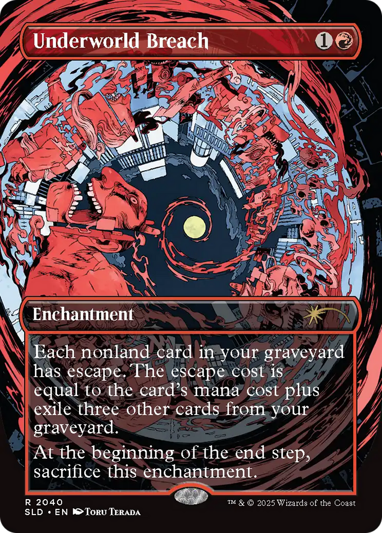Underworld Breach (2040) (Rainbow Foil) [Secret Lair Drop Series] | Devastation Store