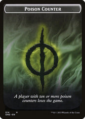 Phyrexian Goblin // Poison Counter Double-Sided Token [Phyrexia: All Will Be One Tokens] | Devastation Store