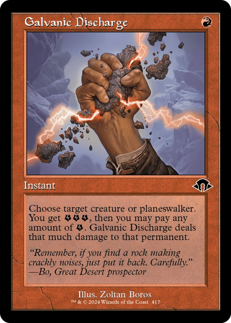 Galvanic Discharge (Retro) [Modern Horizons 3] | Devastation Store