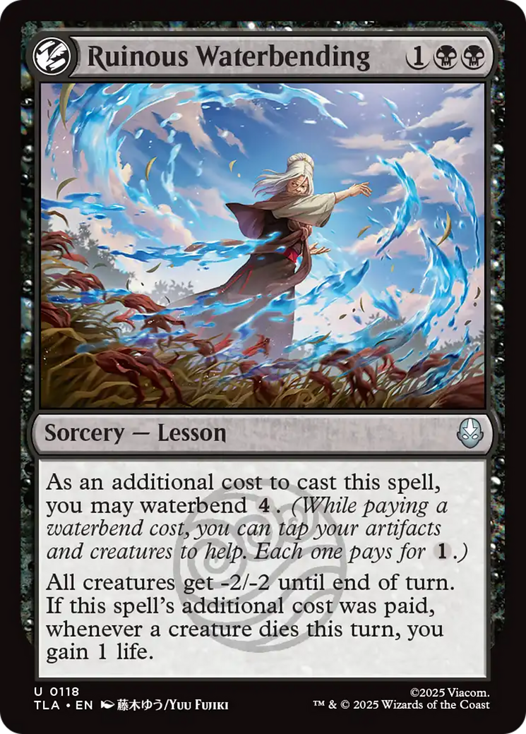 Ruinous Waterbending [Avatar: The Last Airbender] | Devastation Store