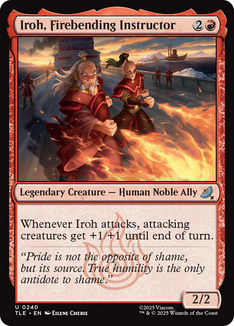 Iroh, Firebending Instructor [Avatar: The Last Airbender: Eternal-Legal] | Devastation Store