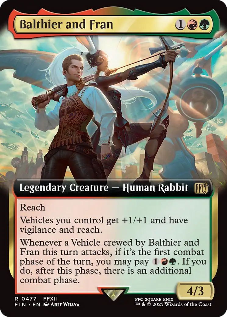 Balthier and Fran (Extended Art) [FINAL FANTASY] | Devastation Store