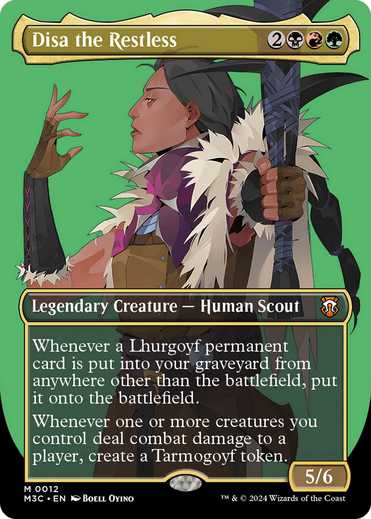 Disa the Restless (Borderless) [Modern Horizons 3 Commander] | Devastation Store
