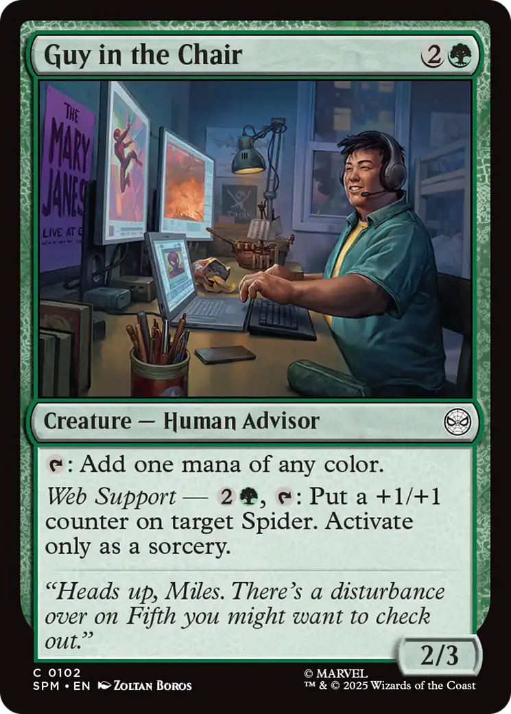 Guy in the Chair [Marvel's Spider-Man] | Devastation Store