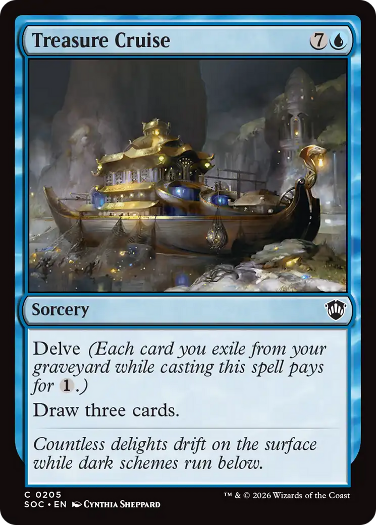 Treasure Cruise [Secrets of Strixhaven Commander] | Devastation Store