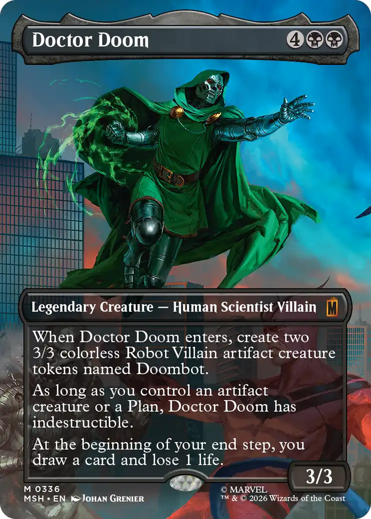 Doctor Doom (Borderless) (336) [Marvel Super Heroes] | Devastation Store
