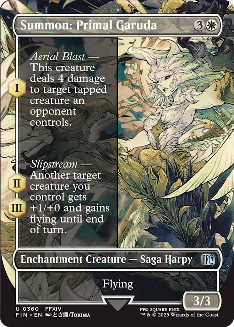 Summon: Primal Garuda (Borderless) [FINAL FANTASY] | Devastation Store