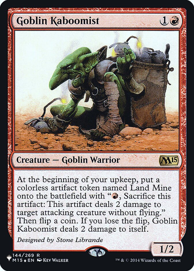 Goblin Kaboomist [Secret Lair: Heads I Win, Tails You Lose] | Devastation Store