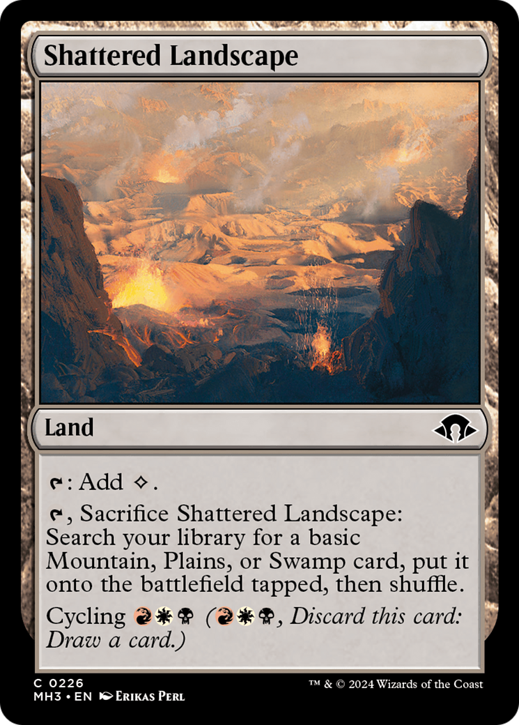 Shattered Landscape [Modern Horizons 3] | Devastation Store