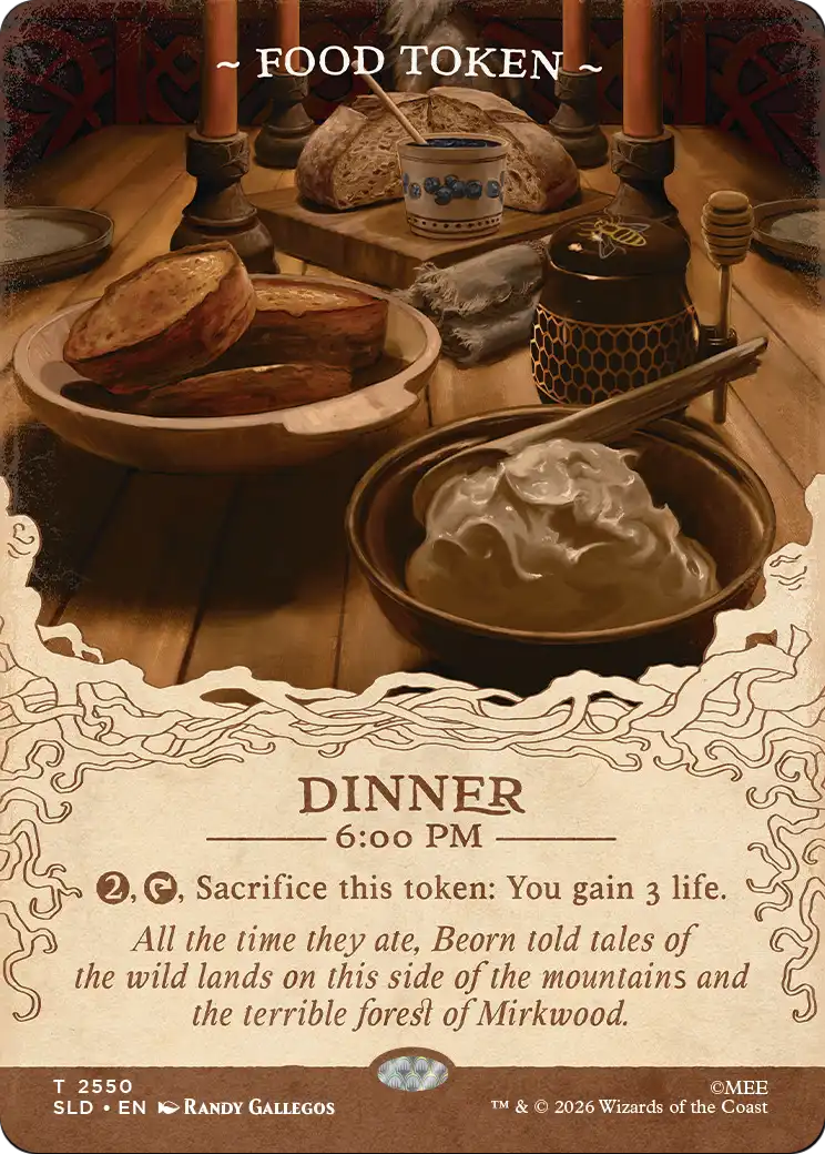 Food Token (2550) [Secret Lair Drop Series] | Devastation Store