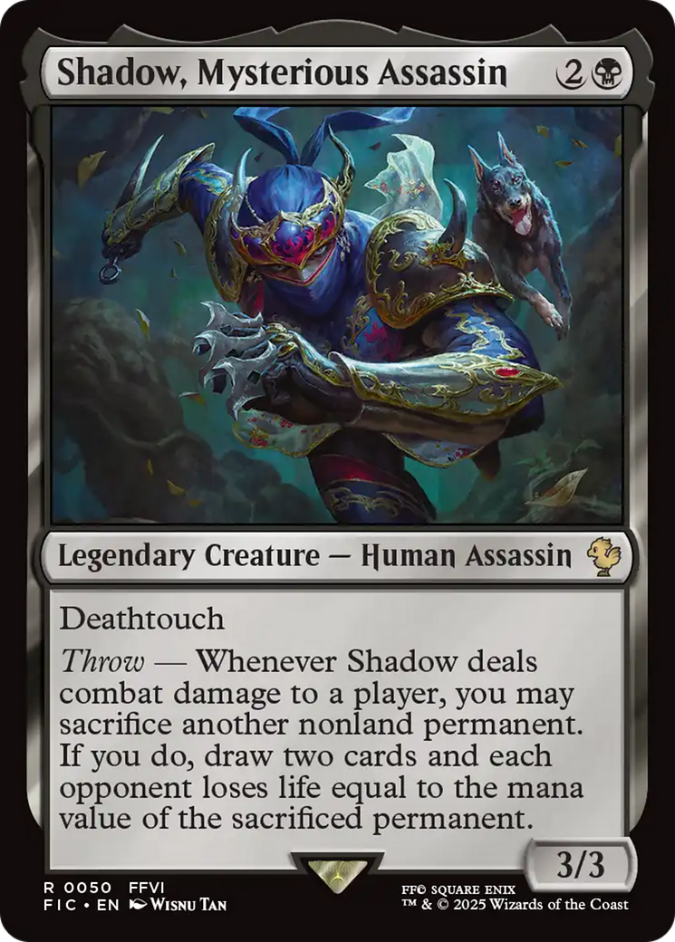 Shadow, Mysterious Assassin [FINAL FANTASY Commander] | Devastation Store