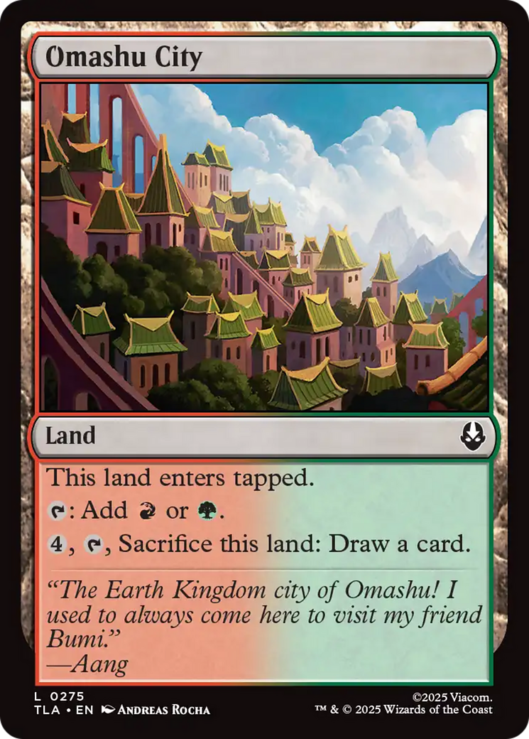 Omashu City [Avatar: The Last Airbender] | Devastation Store