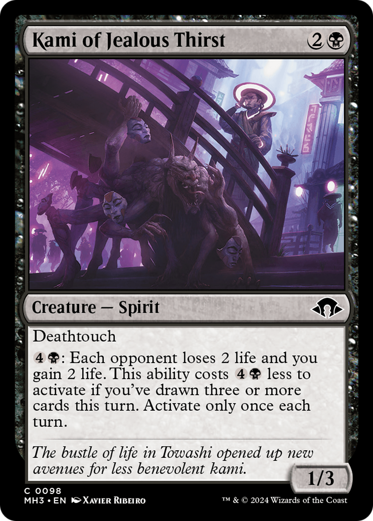 Kami of Jealous Thirst [Modern Horizons 3] | Devastation Store