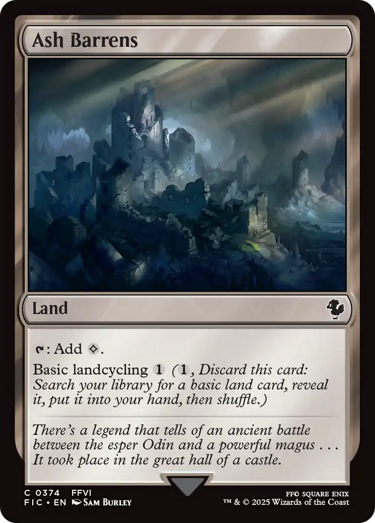 Ash Barrens [FINAL FANTASY Commander] | Devastation Store