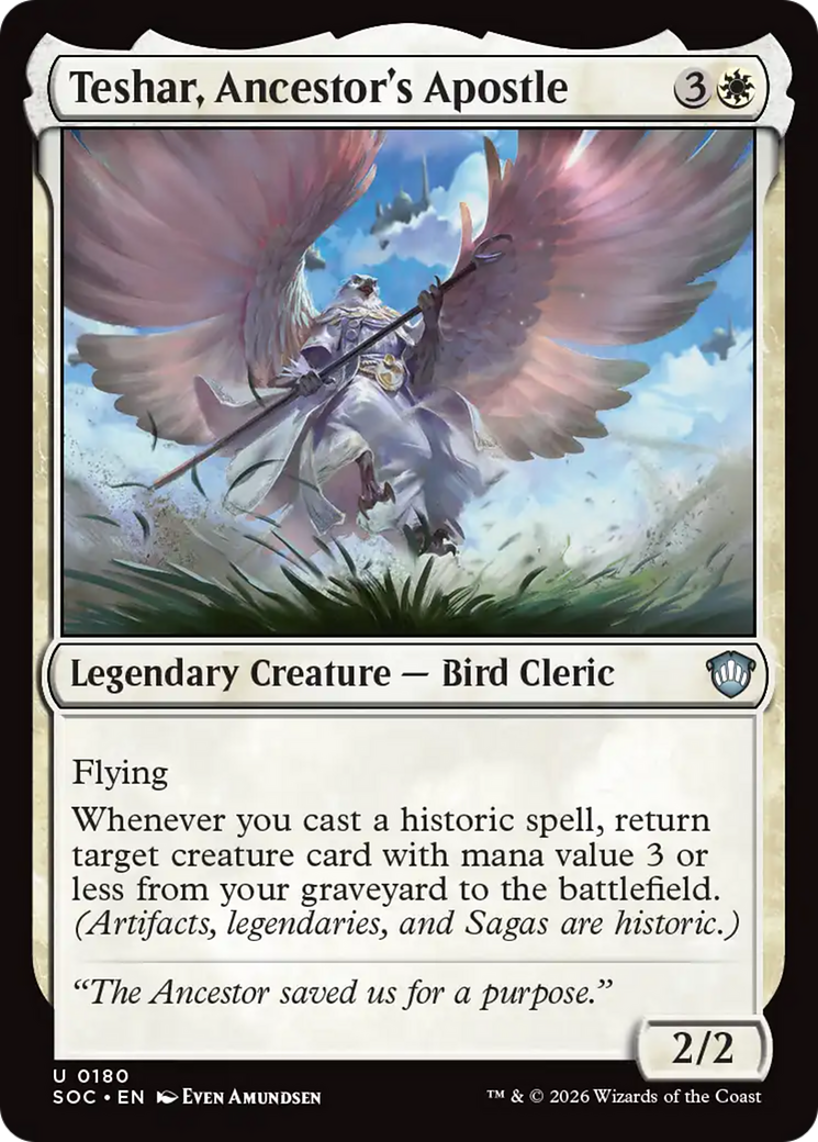 Teshar, Ancestor's Apostle [Secrets of Strixhaven Commander] | Devastation Store