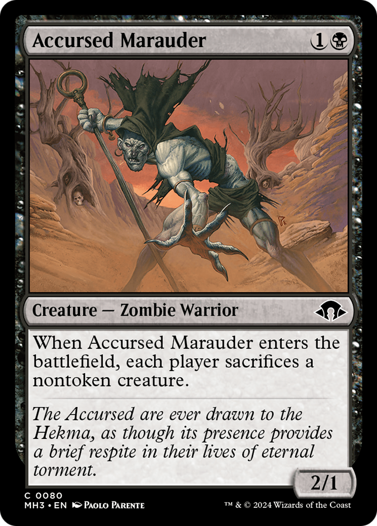 Accursed Marauder [Modern Horizons 3] | Devastation Store