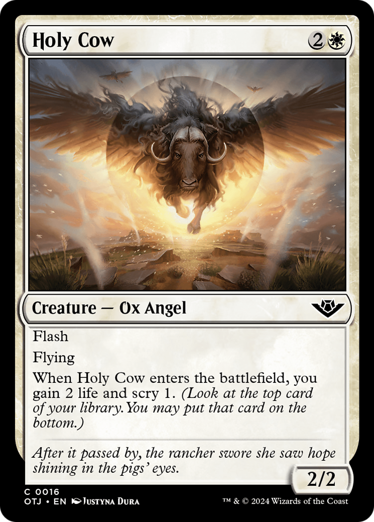 Holy Cow [Outlaws of Thunder Junction] | Devastation Store