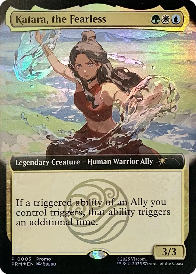 Katara, the Fearless (Extended Art) [Media Promos] | Devastation Store