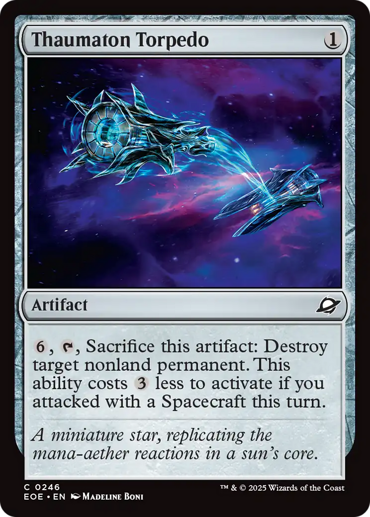 Thaumaton Torpedo [Edge of Eternities] | Devastation Store