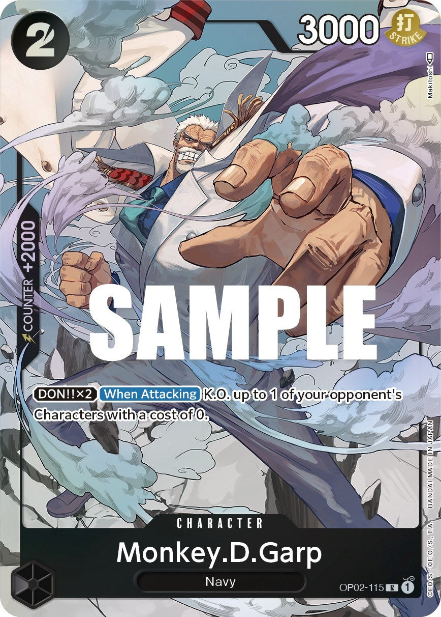 Monkey.D.Garp (Alternate Art) [Paramount War] | Devastation Store