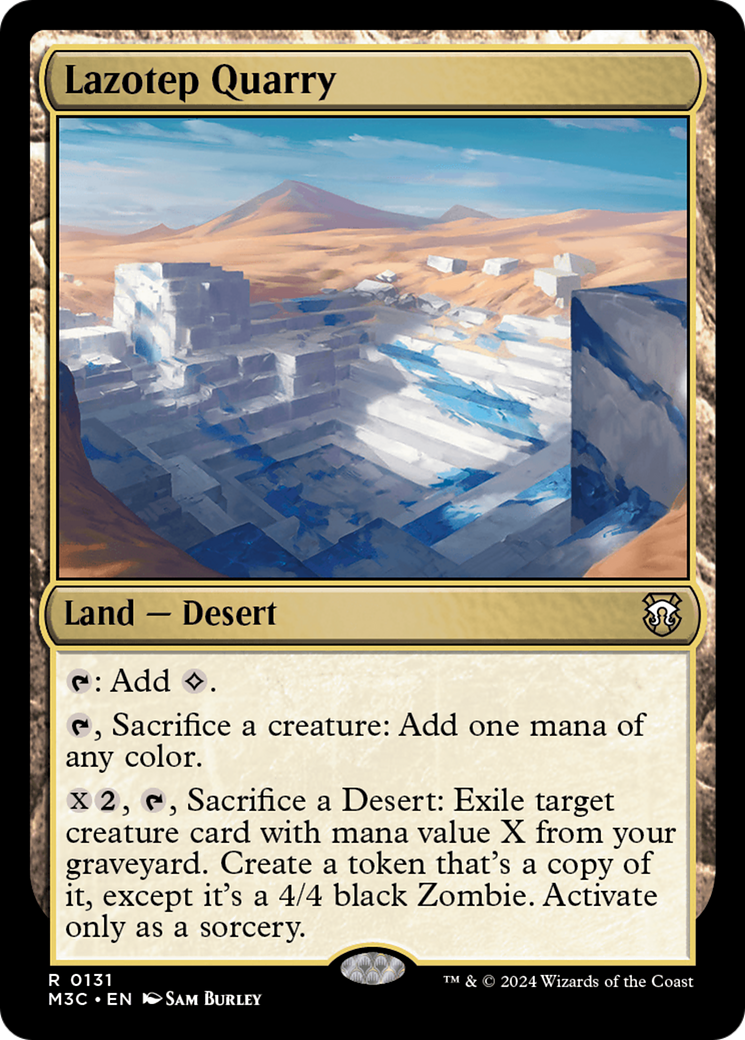 Lazotep Quarry (Extended Art) [Modern Horizons 3 Commander] | Devastation Store