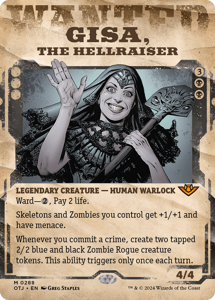 Gisa, the Hellraiser (Showcase) [Outlaws of Thunder Junction] | Devastation Store