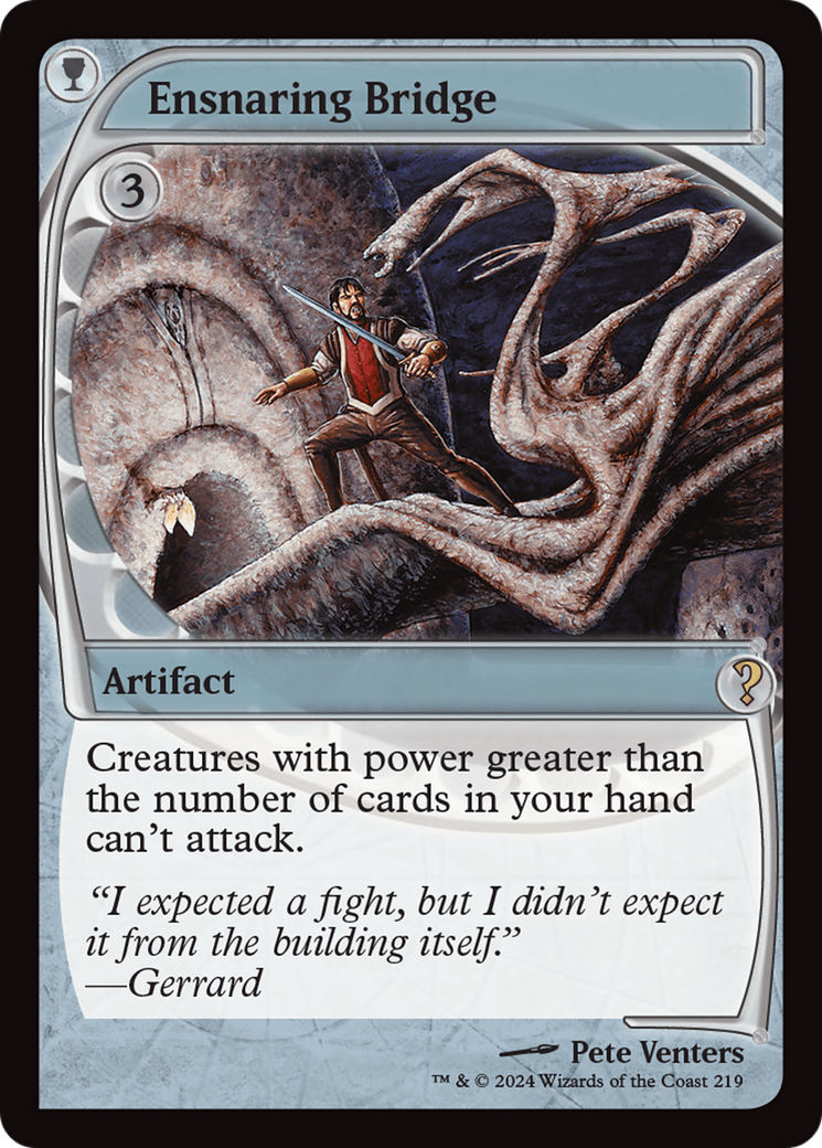 Ensnaring Bridge (Future Sight) [Mystery Booster 2] | Devastation Store