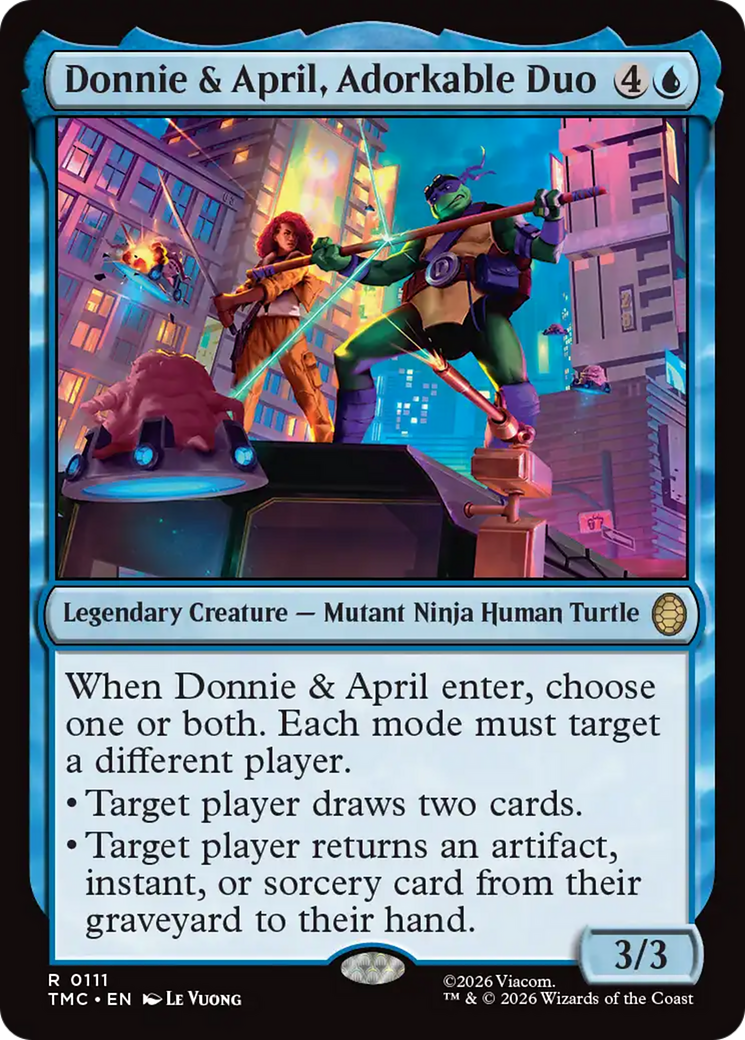 Donnie & April, Adorkable Duo [Teenage Mutant Ninja Turtles Commander] | Devastation Store