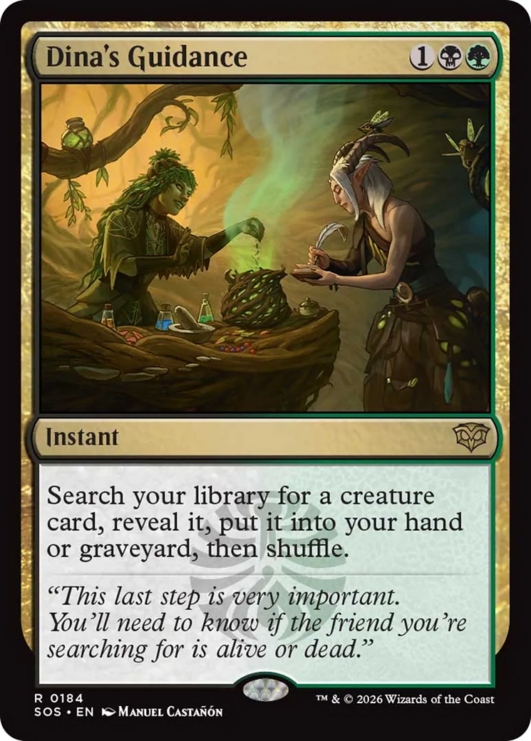 Dina's Guidance [Secrets of Strixhaven] | Devastation Store