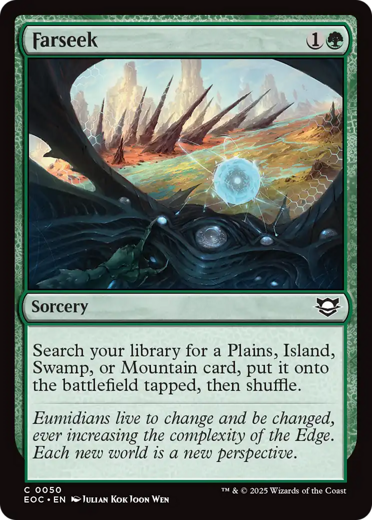 Farseek [Edge of Eternities Commander] | Devastation Store