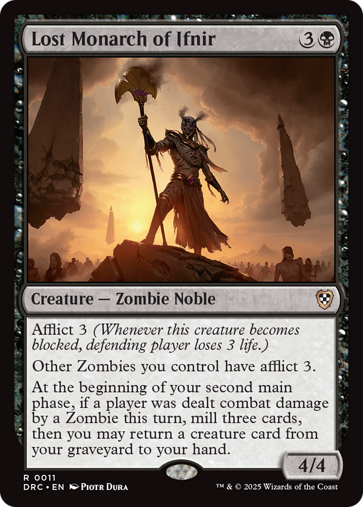 Lost Monarch of Ifnir [Aetherdrift Commander] | Devastation Store