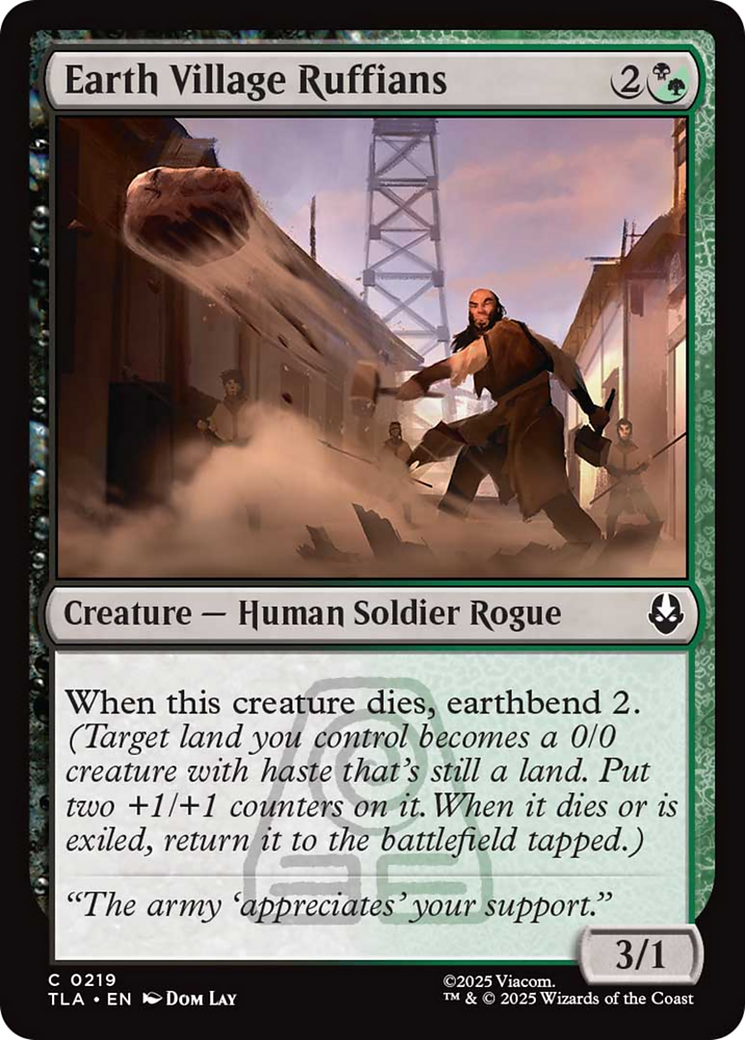 Earth Village Ruffians [Avatar: The Last Airbender] | Devastation Store