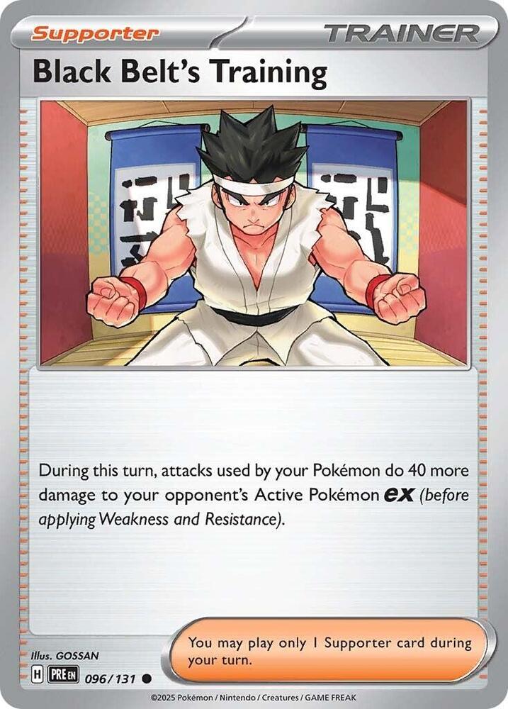 Black Belt's Training (096/131) [Scarlet & Violet: Prismatic Evolutions] | Devastation Store