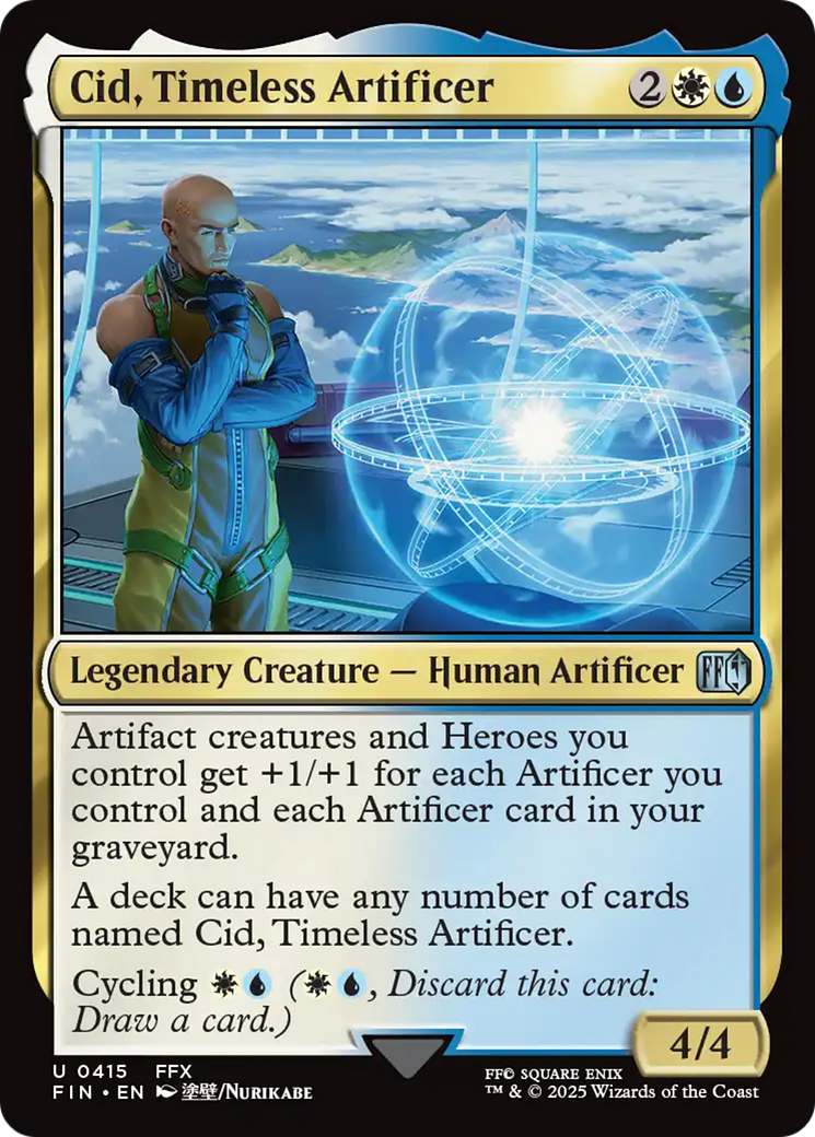 Cid, Timeless Artificer (0415) [FINAL FANTASY] | Devastation Store