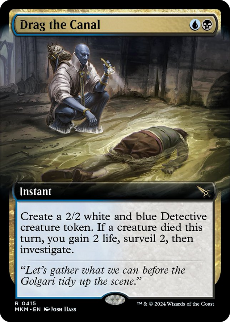 Drag the Canal (Extended Art) [Murders at Karlov Manor] | Devastation Store