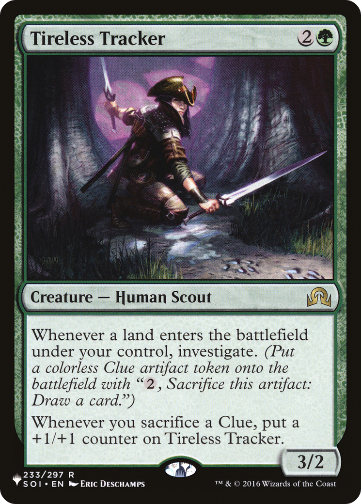 Tireless Tracker Art Card [Innistrad Remastered Art Series] | Devastation Store
