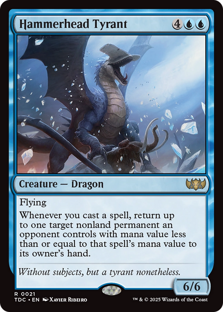 Hammerhead Tyrant [Tarkir: Dragonstorm Commander] | Devastation Store