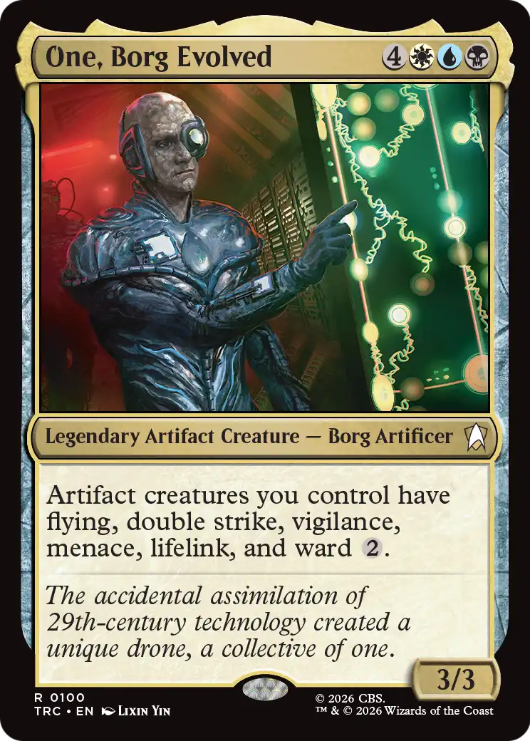 One, Borg Evolved [Star Trek Commander] | Devastation Store
