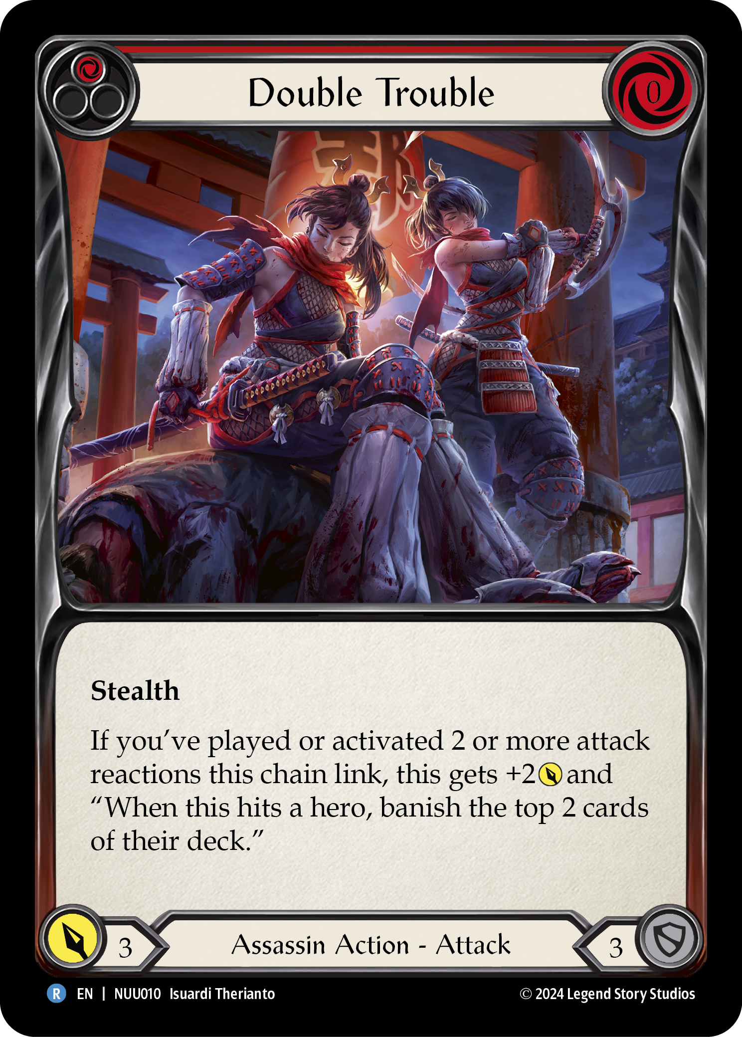 Double Trouble [NUU010] (Part the Mistveil Nuu Blitz Deck) | Devastation Store