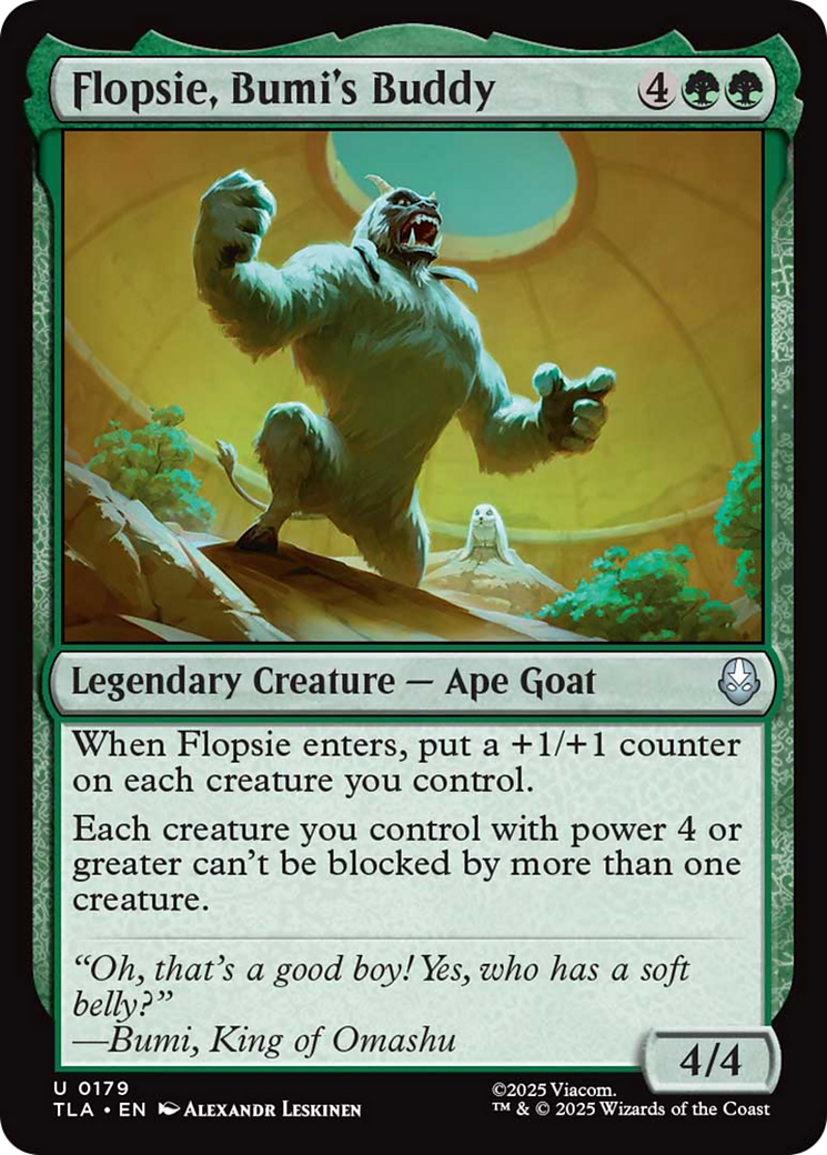 Flopsie, Bumi's Buddy [Avatar: The Last Airbender] | Devastation Store