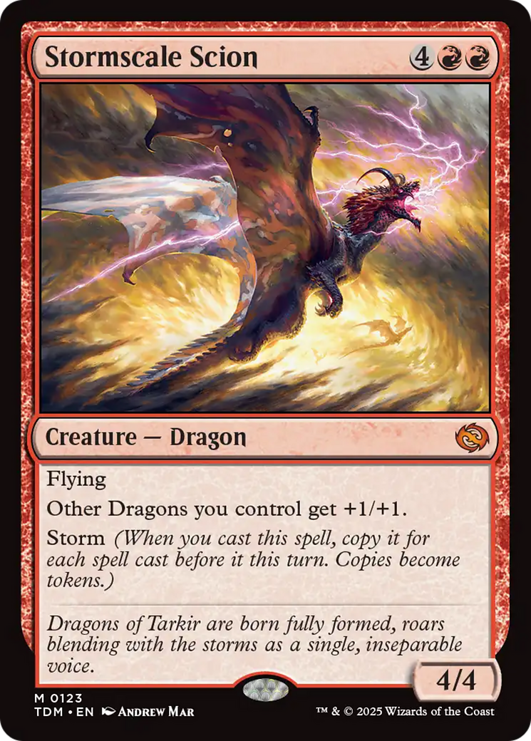 Stormscale Scion [Tarkir: Dragonstorm] | Devastation Store