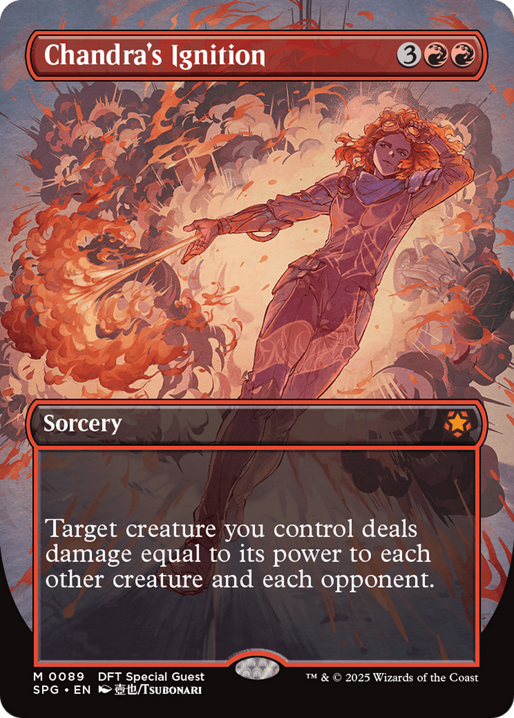 Chandra's Ignition (Borderless) [Aetherdrift Special Guests] | Devastation Store