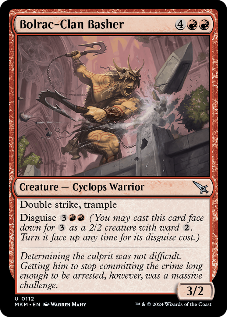 Bolrac-Clan Basher [Murders at Karlov Manor] | Devastation Store