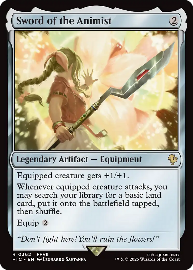 Sword of the Animist [FINAL FANTASY Commander] | Devastation Store