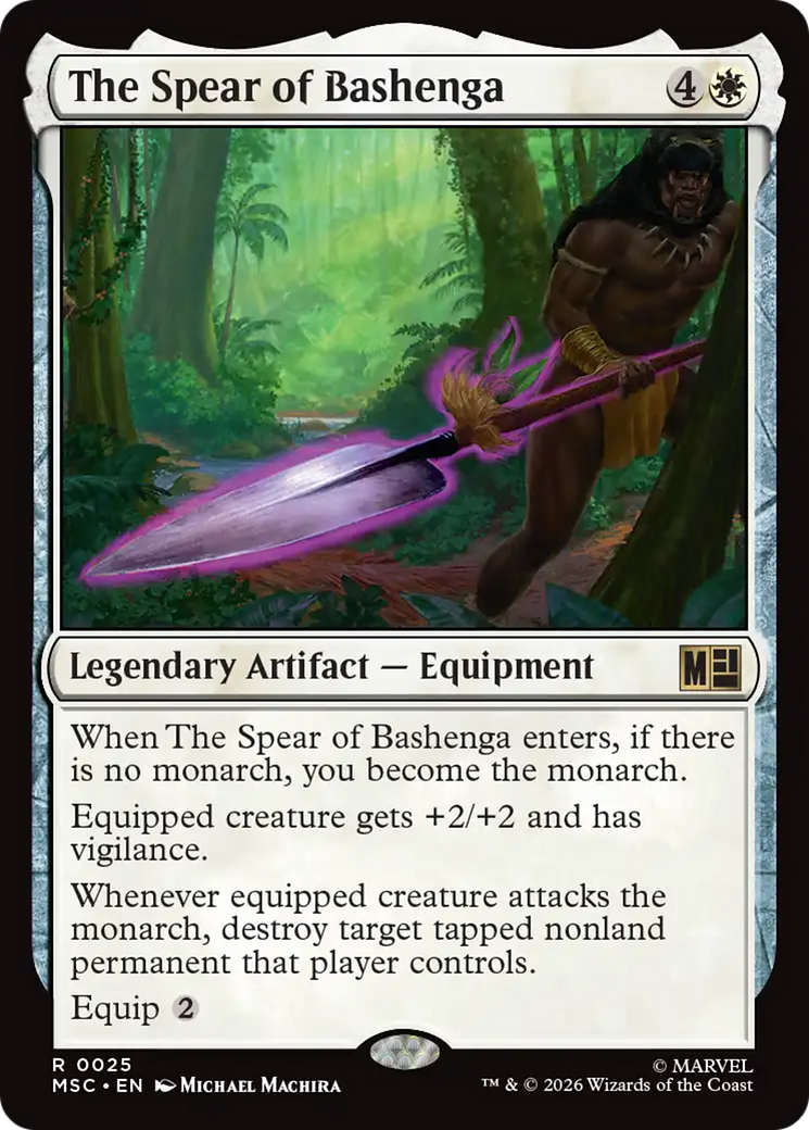 The Spear of Bashenga [Marvel Super Heroes Commander] | Devastation Store