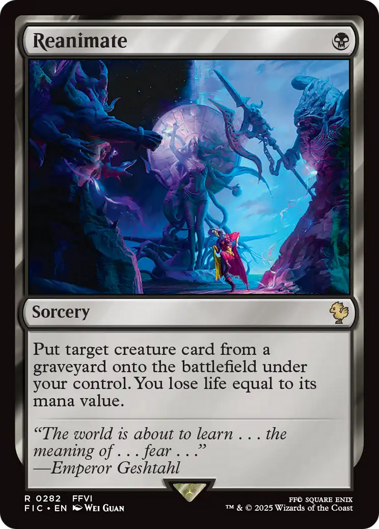 Reanimate [FINAL FANTASY Commander] | Devastation Store