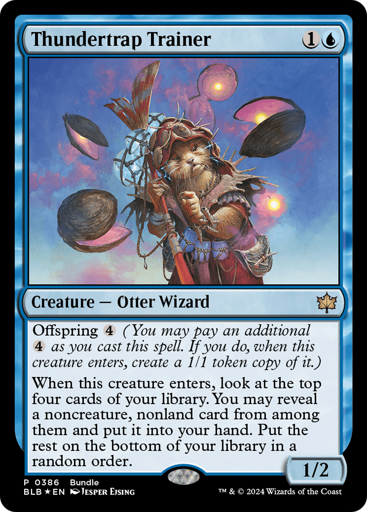 Thundertrap Trainer [Bloomburrow Promos] | Devastation Store