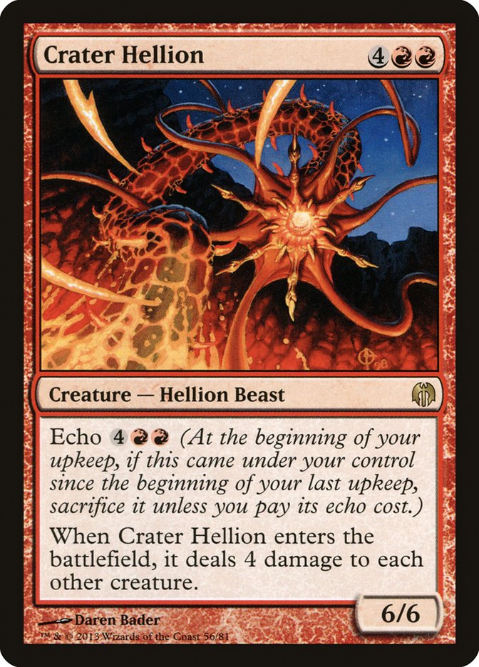 Crater Hellion [Duel Decks: Heroes vs. Monsters] | Devastation Store